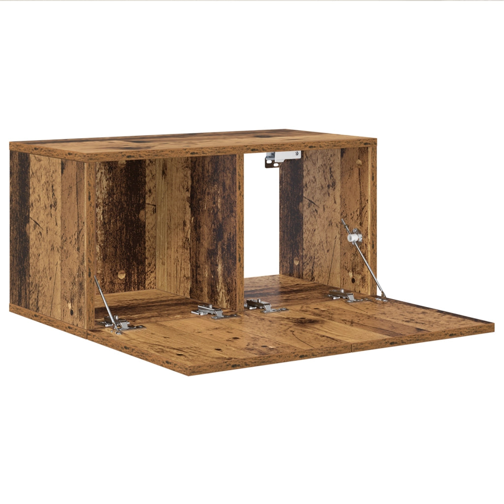 Set Mobile TV Legno Vissuto Legno Massello di Recupero Medio