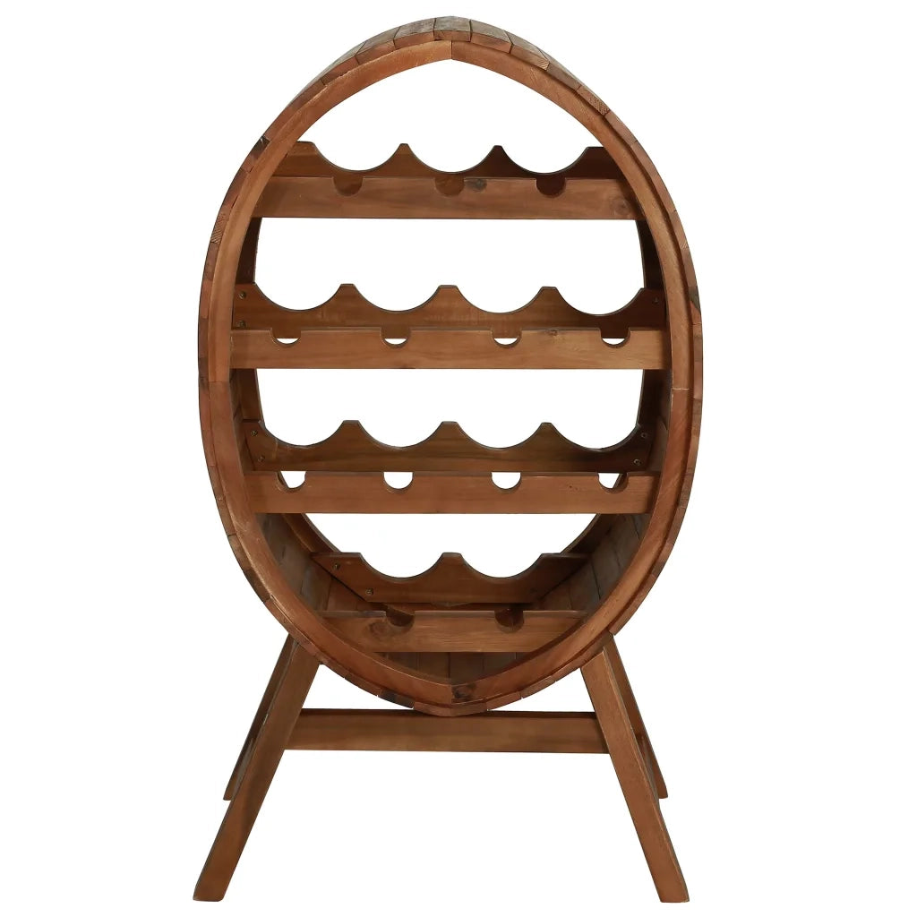 Portavini da 13 Bottiglie in Legno Massello d'Acacia 44036
