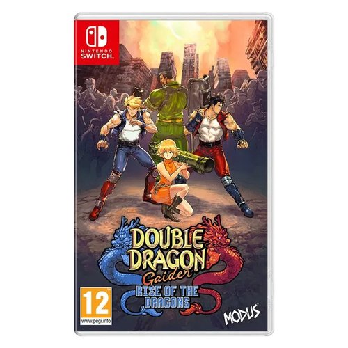 Switch double dragon gaiden rise of the dragons pegi 12+ mgi drd swi eu