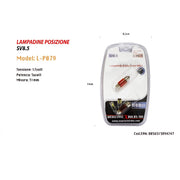 Trade Shop - Lampadine Posizione Sv8.5 12v / 31mm 5w Maxtech L-p079r Lampadine Ultra Luminose -