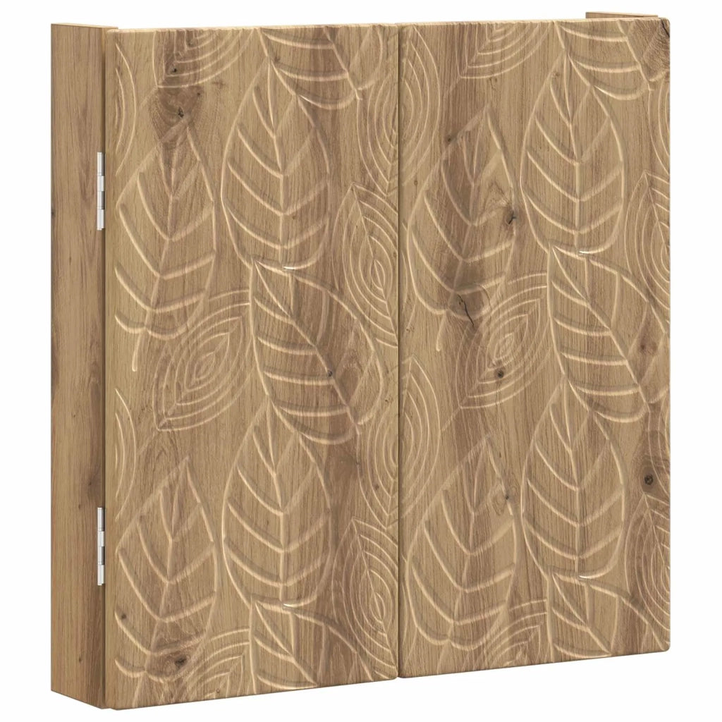 Armadio per Dartboard DELFT Rovere Artigianale 897114