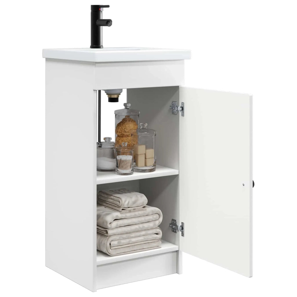 Mobile da bagno con lavabo Bianco 42 x 40 x 84,5 cm