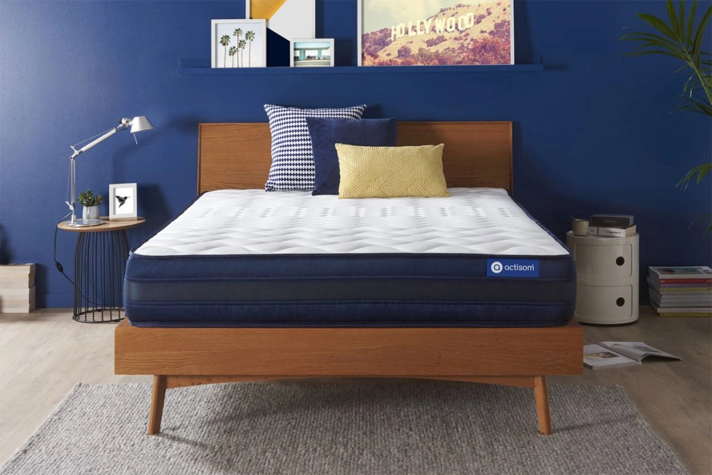 Materasso Actiflex tech 130x190cm - Spessore : 24cm - Molle insacchettate e memory foam - Molto rigido