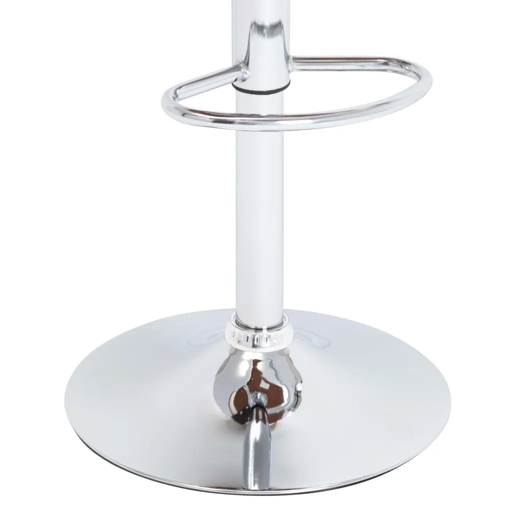 Sgabello da Bar Bianco in Similpelle 287410