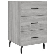 Comodino | Armadio da Notte | Mobiletto da notte Grigio Sonoma 40x40x66 cm in Legno Multistrato