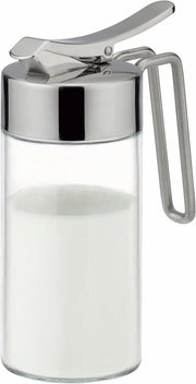 Bottiglione trasparente argento - 225 ml