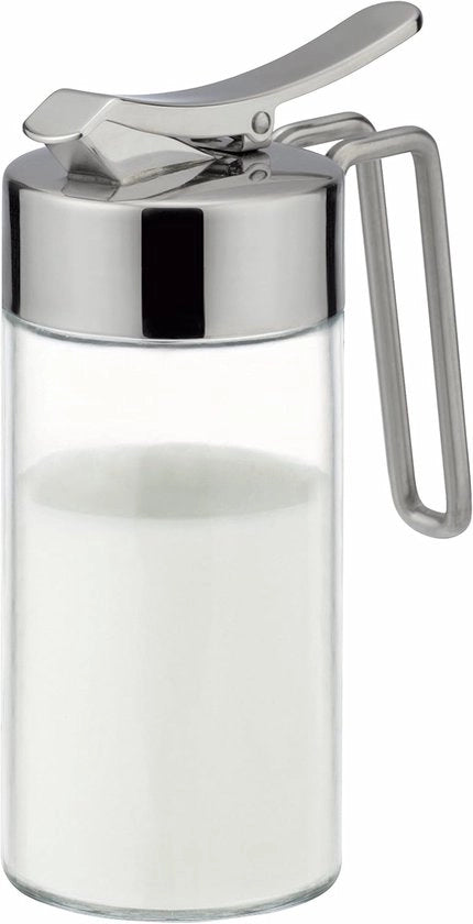 Bottiglione trasparente argento - 225 ml