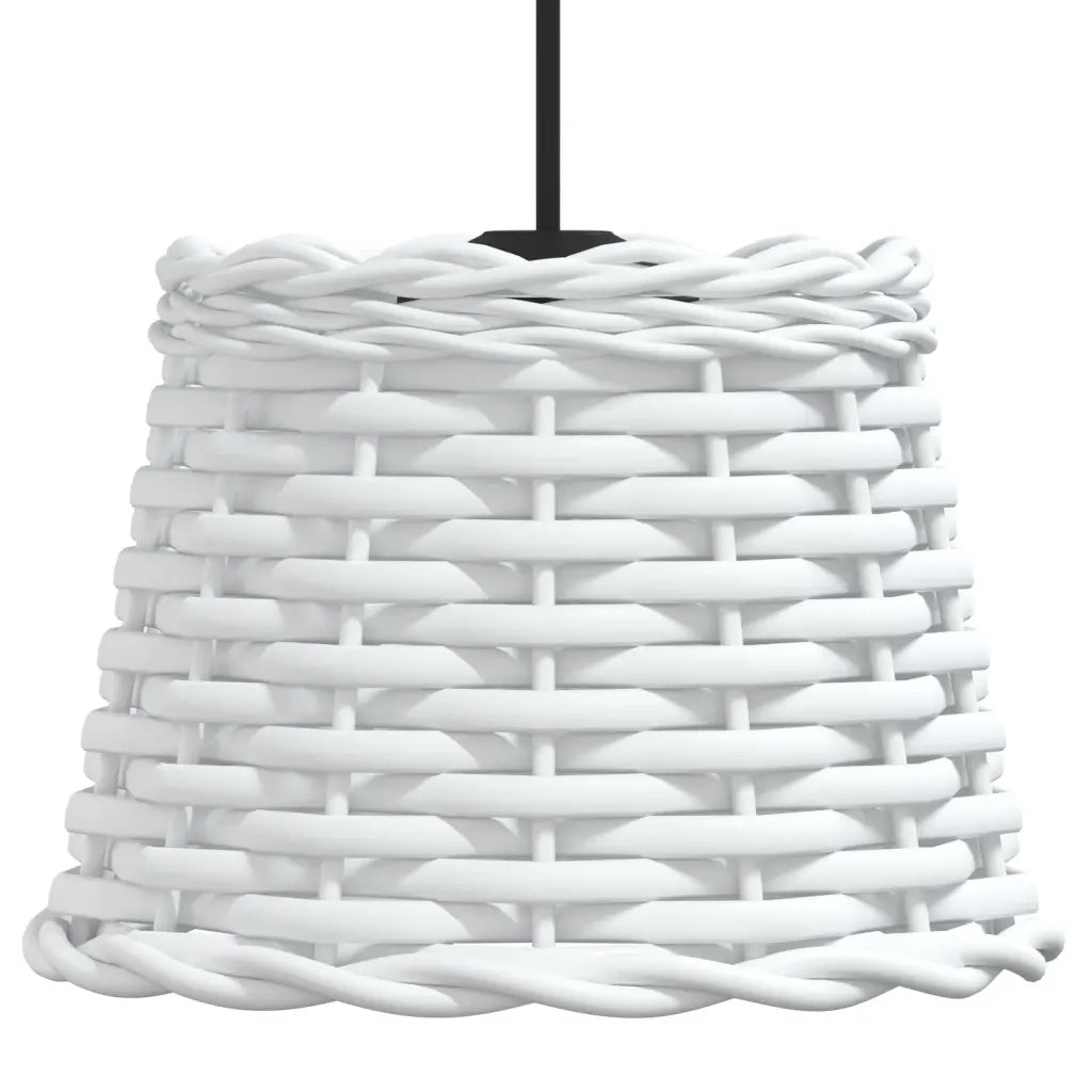 Paralume da Soffitto Bianco Ã˜20x15 cm in Vimini