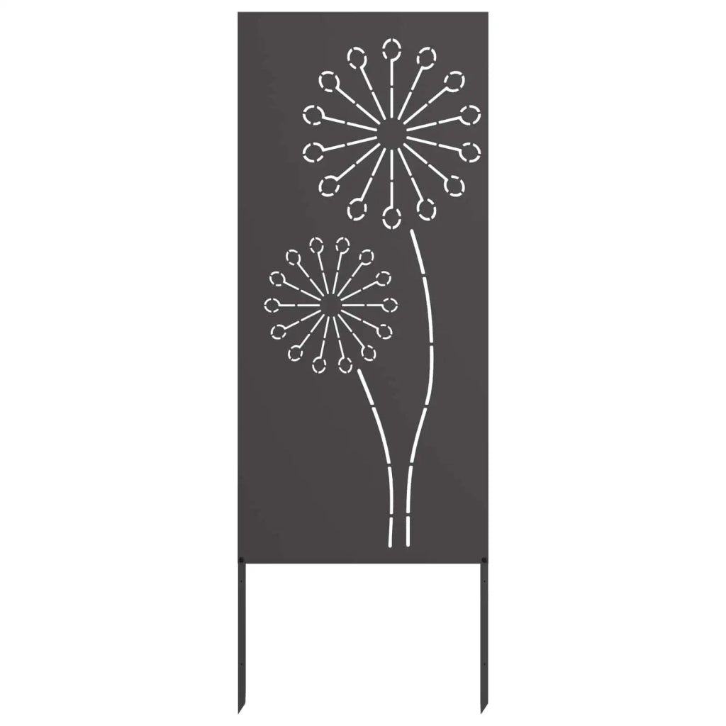 Schermo per privacy in giardino Traforo Nero 50 x 140 cm CFW8398737