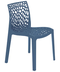 Sedia Gruvyer polipropilene blu avio