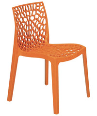 Sedia Gruvyer polipropilene arancio