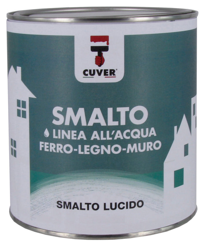 smalto lucido mod.aqquaver bianco lt.0,750 cod:ferx.50198