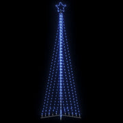 vidaXL Albero di Natale a LED 495 LED Blu 300,5 cm