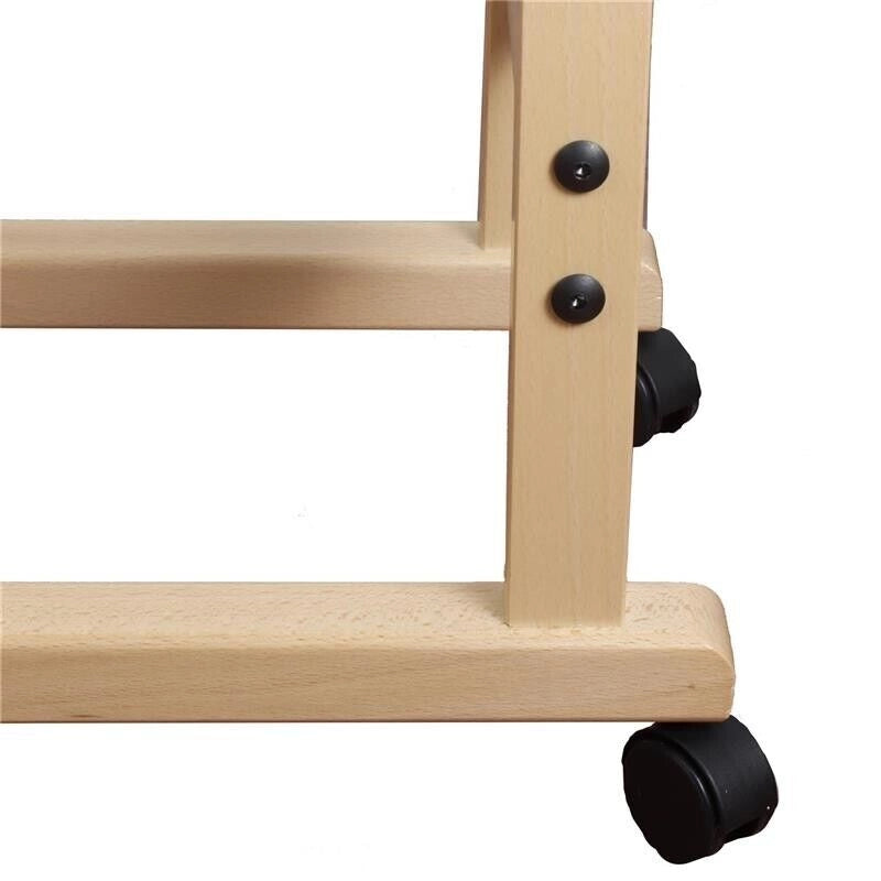 INDOSSATORE APPENDIABITI DA CAMERA PRATIC LEGNO DI FAGGIO NATURALE 44 X 25 X 98