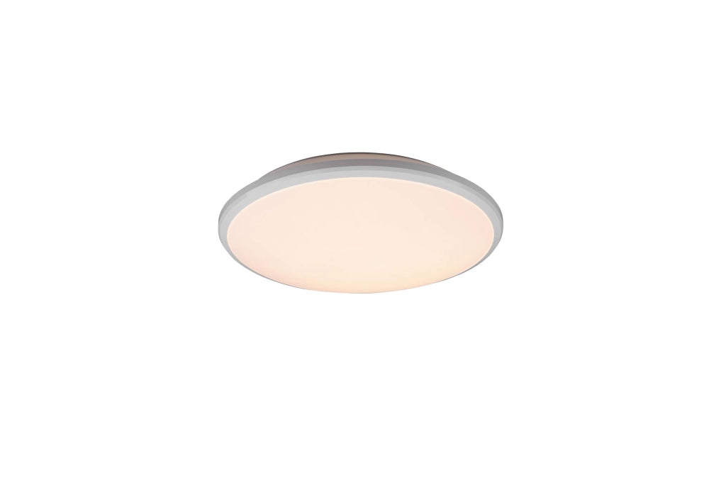 Plafoniera da Interno a LED in Plastica Bianco Opaco