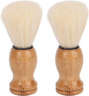 Spazzola da barba mini - Manicure professionale - Progettata ergonomicamente - Manico in legno - Ideale per uso domestico e viaggio - Accessorio per ...
