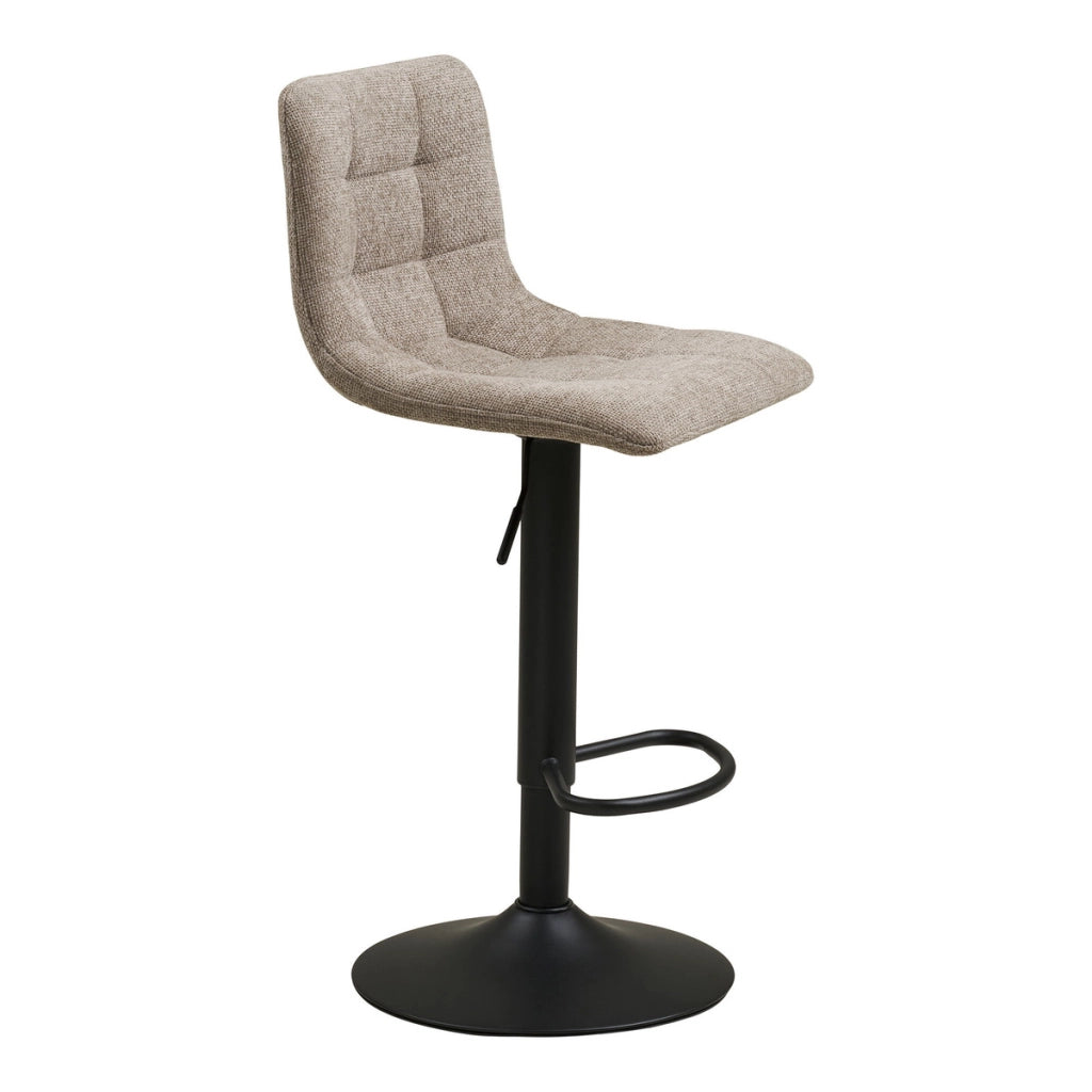 Set di 2 Sgabelli Alti Middelfart, Beige, Poliestere, 43x45x108 cm