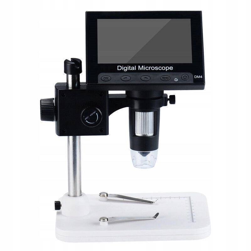 Microscopio Digitale DM4-Z01B019 – Schermo LCD 4,3" | Ingrandimento 50X-1000X, 8 LED Regolabili