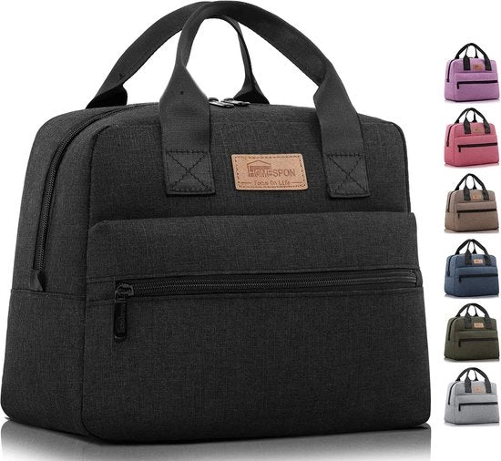 Borsa Isolante per Picnic - Borsa Isolante per Cibo - Borsa Compacta per Lavoro e Scuola