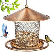 Piatto per uccelli appeso, piatto per uccelli metallico da appendere, piatto per uccelli impermeabile, piatto per uccelli selvatici, piatto per uccelli appeso per balcone, giardino