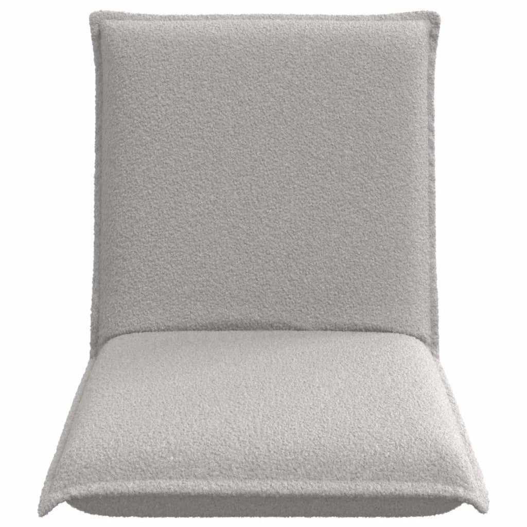 Sedia da Pavimento Grigio chiaro 54 x 64 x 59 cm 42028112