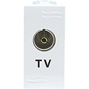 PRESA TV PASSANTE AQUA MARLANVIL - MM 9,5- 6 pezzi