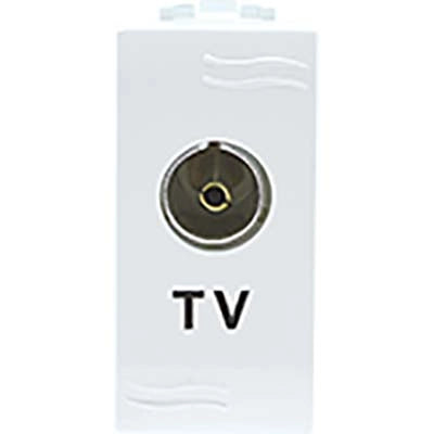 PRESA TV PASSANTE AQUA MARLANVIL - MM 9,5- 6 pezzi