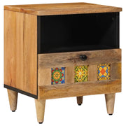 Armadio da Notte con cassetto Naturale 40 x 33 x 46 cm 4018266