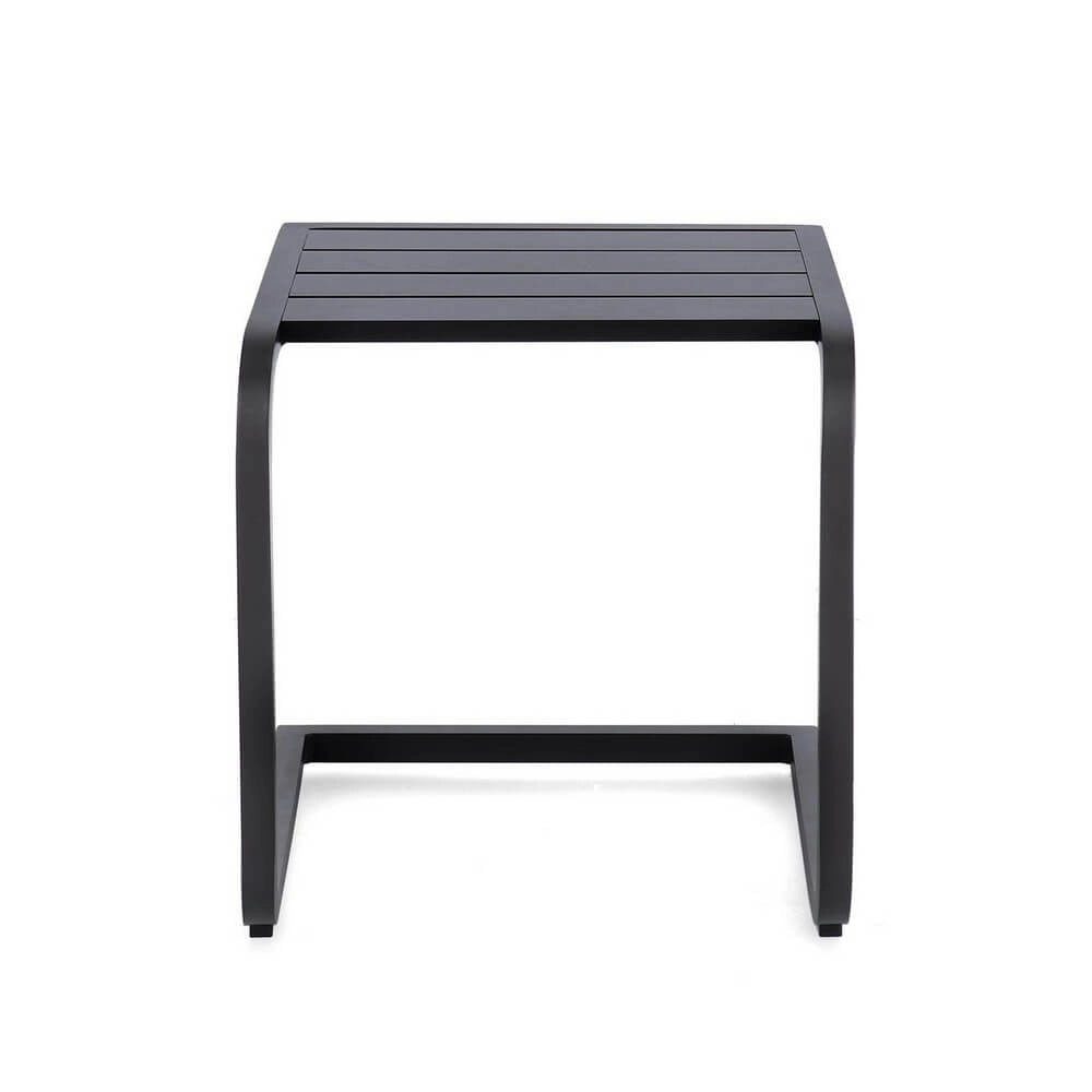 Set di 2 Tavolini da Giardino in Alluminio 40x40 cm - AURI
