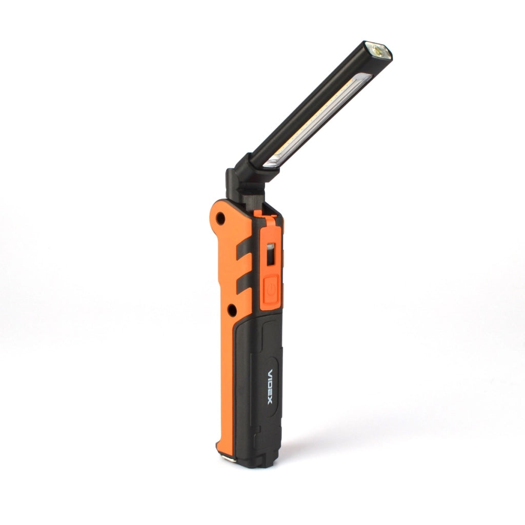 Videx torcia da lavoro 5W/COB 10W 400lm 60m USB-C UV