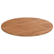 Piano Tavolo Rotondo Marrone Chiaro Ã˜90x1,5 cm Rovere Trattato cod mxl 77116
