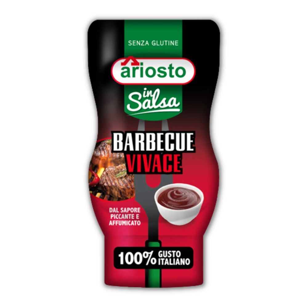 Ariosto insalsa barbecue vivace 6 squeezer da 315 grammi