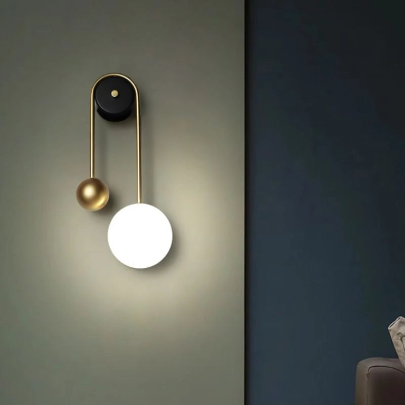 Lampada Da Parete App1474-w Gold