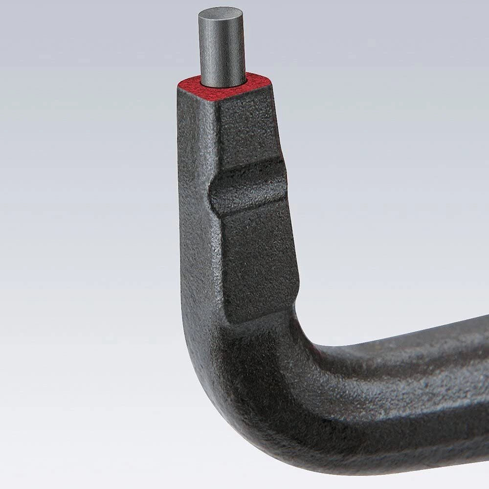 Knipex 49 21 A41 Pinze per Anelli di Sicurezza Esterni 90° Lunghezza 305 mm Materiale Acciaio al Cromo Vanadio colore Rosso