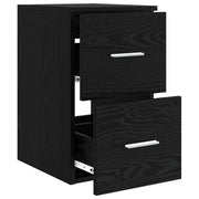 Armadio Bagno | Mobile da Bagno In-between Rovere Nero 30 x 44,5 x 50 cm