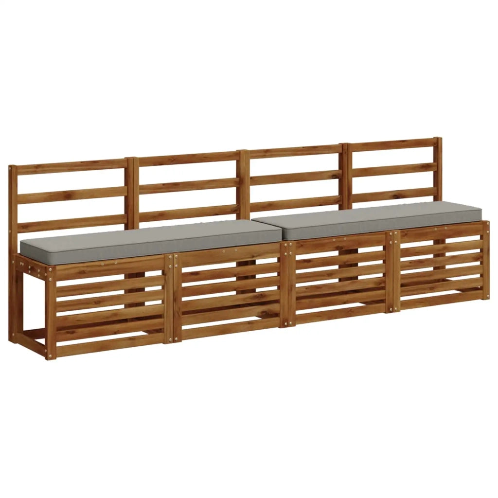 Cuscini per Panchina a 2 Pezzi VUGHT 2 pcs 100% Poliestere 950569