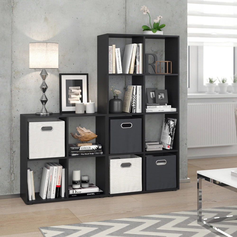Vicco Scaffale Nero 143 x 72 cm