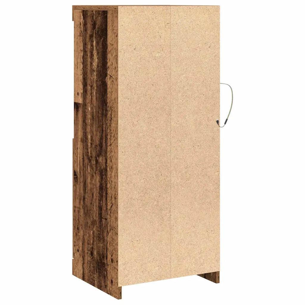 Credenza-Buffet-Armadio da cucina Marrone 41 x 37 x 100 cm Legno multistrato 643551