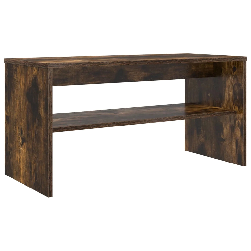 Mobile TV | Armadietto TV | Mobile Porta TV Rovere fum¨¦ 80 x 35 x 40 cm Legno multistrato