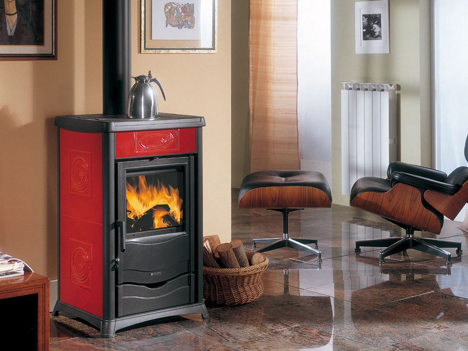 termostufa rossella plus evo dsa 4.0 ceramica libert. bordeaux kal 17300 cod:ferx.50233