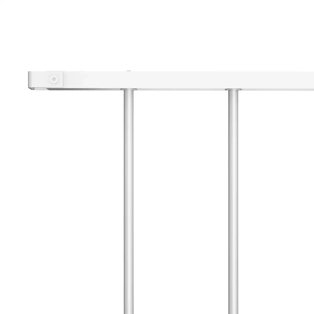 Pannello di recinzione Woerden in acciaio verniciato a polvere 1,7x1,17 m Bianco 145226