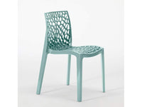 Sedia Gruvyer polipropilene verde salvia