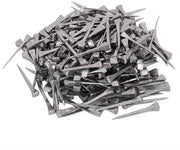 Accessorio di fissaggio in acciaio inossidabile - 250pz - Attrezzi da sella robusti - Precisazione dei chiodi - Elevata elasticità - Accessorio per scarpe da sella
