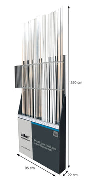 Espositore Profili All.h 200 cm Posti 25 Vuoto Arcansas