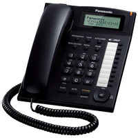 Panasonic kx-ts880exb telefono telefono analogico nero identificatore di chiamata