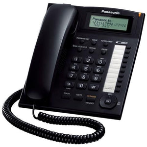 Panasonic kx-ts880exb telefono telefono analogico nero identificatore di chiamata