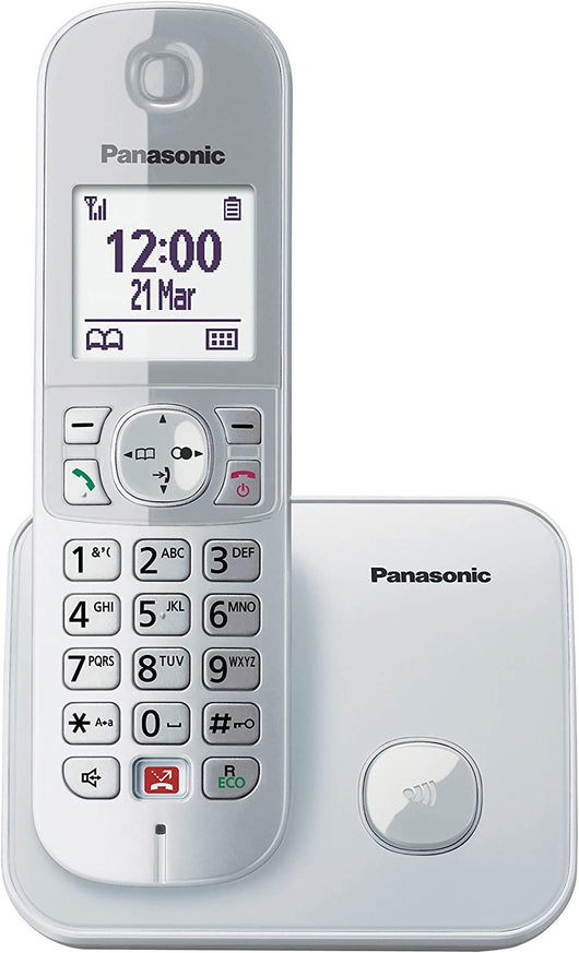 Panasonic kx-tg6851jts telefono cordless dect, schermo lcd da 1.8, - PANKXTG6851JTS