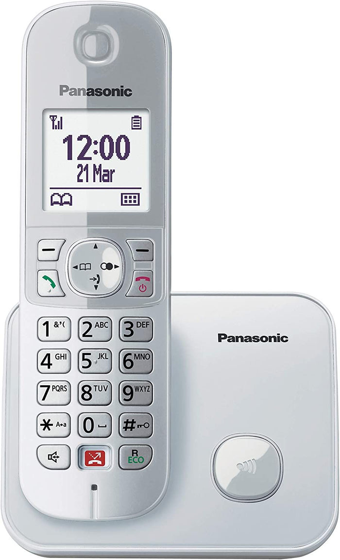 Panasonic kx-tg6851jts telefono cordless dect, schermo lcd da 1.8, - PANKXTG6851JTS