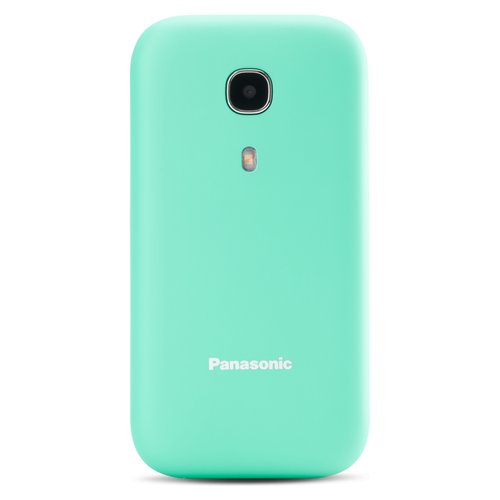 Panasonic kx-tu400exc tiffany green easy phone clamshell 2.4