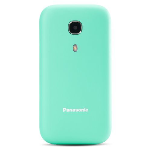 Panasonic kx-tu400exc tiffany green easy phone clamshell 2.4